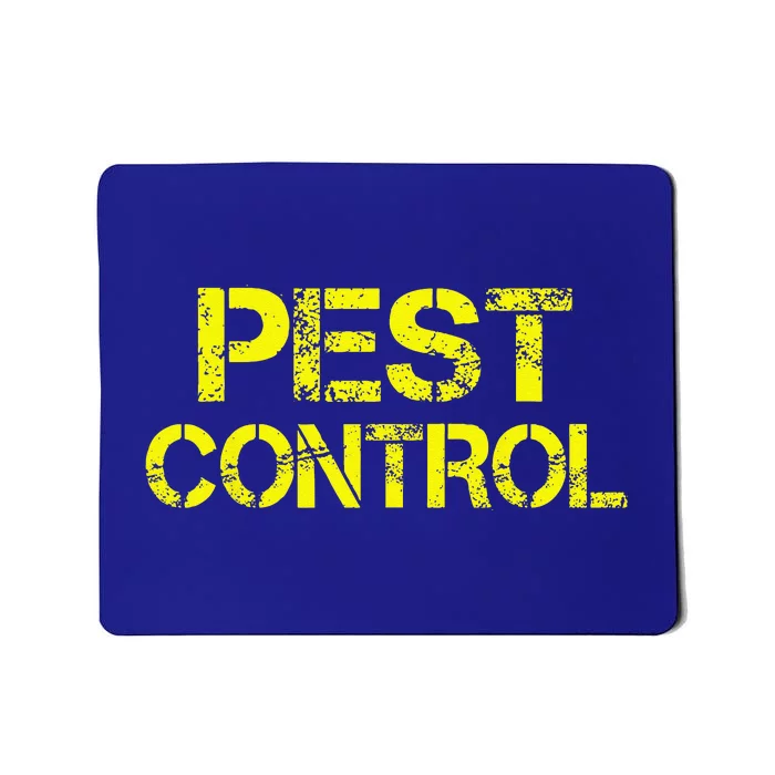 Pest Control Exterminator Halloween Costume Mousepad