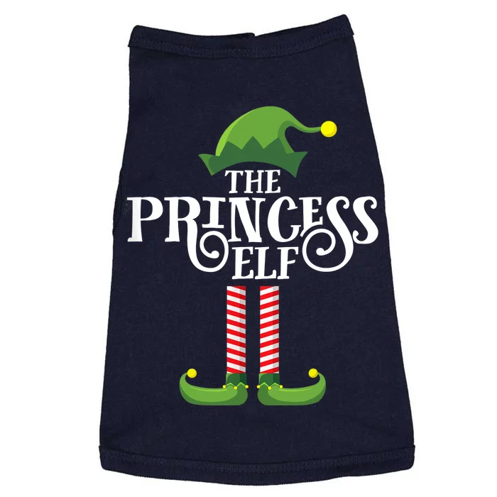 Princess Cute Elf Matching Family Group Christmas Party Doggie Tank