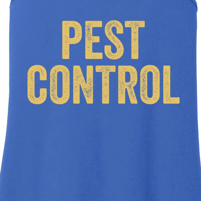 Pest Control Exterminator Halloween Costume Cool Gift Ladies Essential Tank