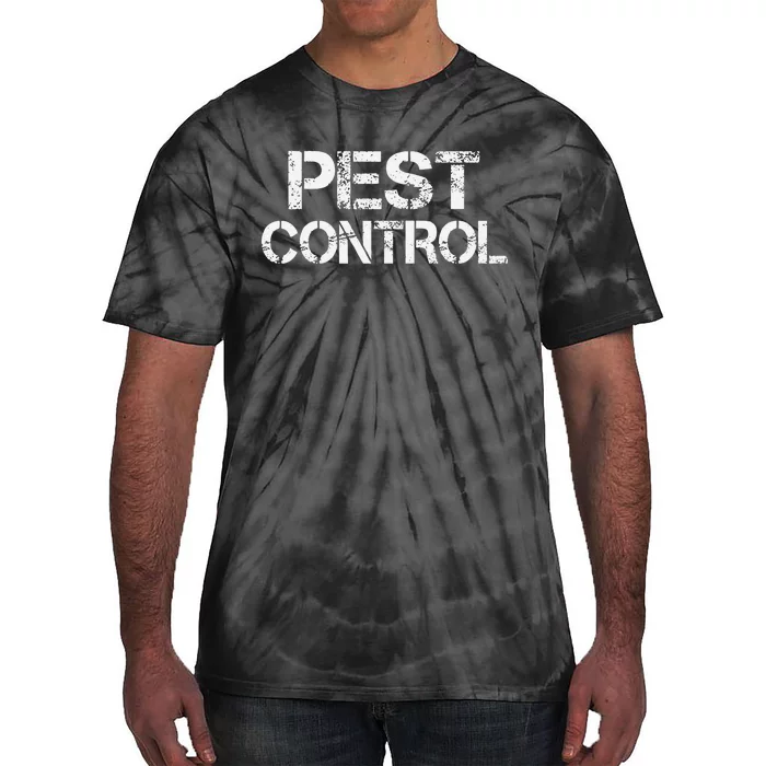 Pest Control Exterminator Halloween costume Tie-Dye T-Shirt