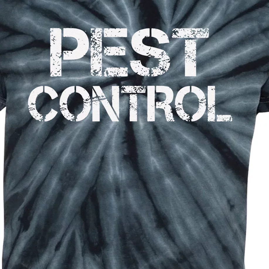 Pest Control Exterminator Halloween costume Kids Tie-Dye T-Shirt