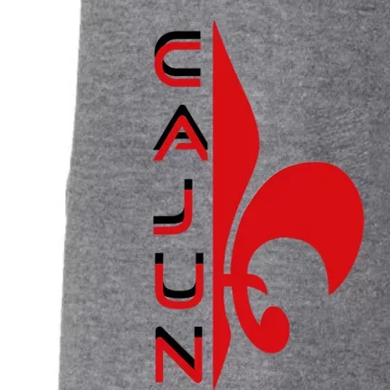 Proud Cajun Fleur Louisiana Pride State Symbol Doggie 3-End Fleece Hoodie