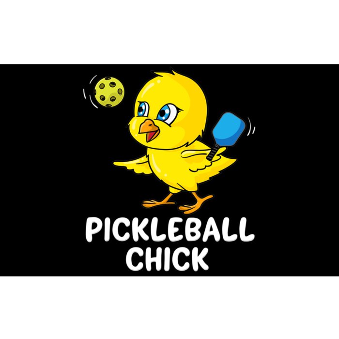 Pickleball Chick, funny pickleball Bumper Sticker