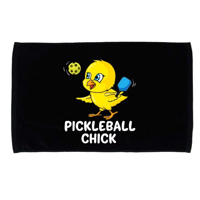 Pickleball Chick, funny pickleball Microfiber Hand Towel