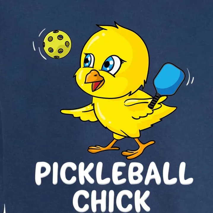 Pickleball Chick, funny pickleball Garment-Dyed Sweatshirt