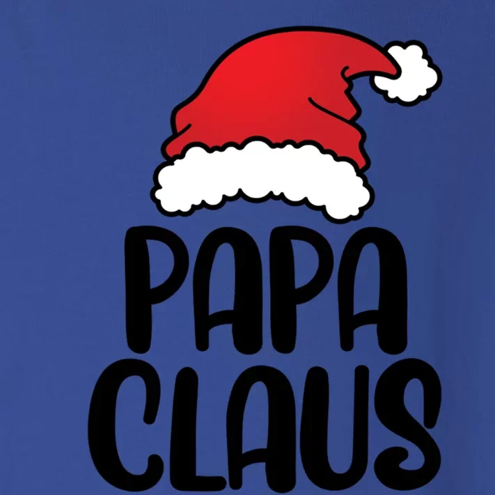 Papa Claus Family Matching Christmas Father Santa Dad Gift Toddler Long Sleeve Shirt