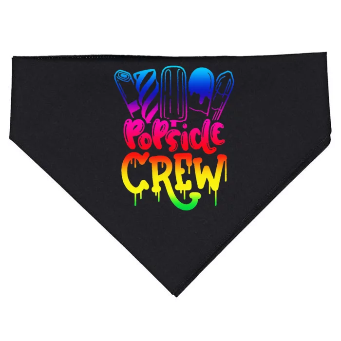 Popsicle Crew Fun Summertime Ice Lolly Summer Treats USA-Made Doggie Bandana