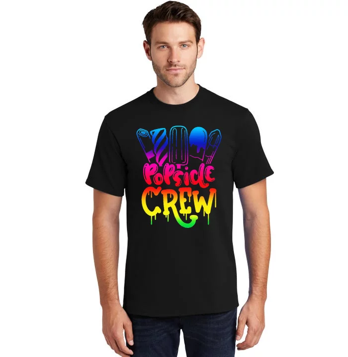 Popsicle Crew Fun Summertime Ice Lolly Summer Treats Tall T-Shirt