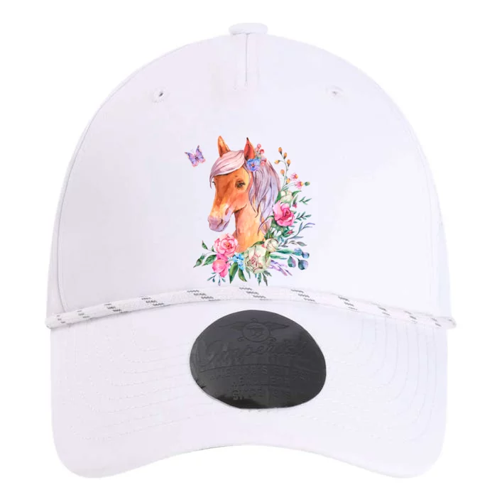 Pretty Colorful Flower Nature Horse Performance The Dyno Cap