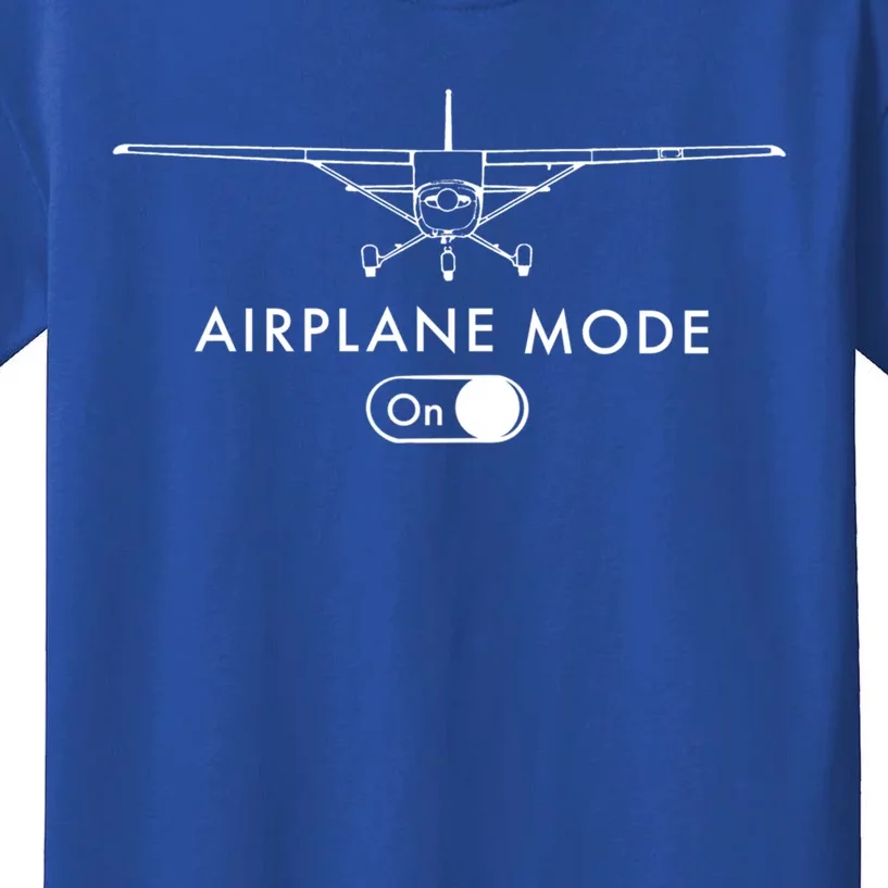 Pilot C172 Flying Gift Airplane Mode Gift Kids T-Shirt