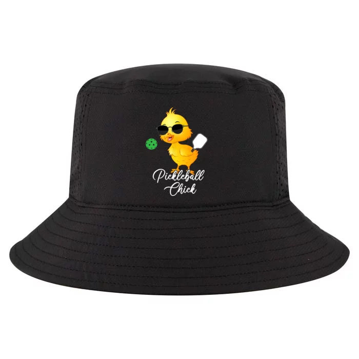 Pickleball Chick, Funny Pickleball TShirt Cool Comfort Performance Bucket Hat