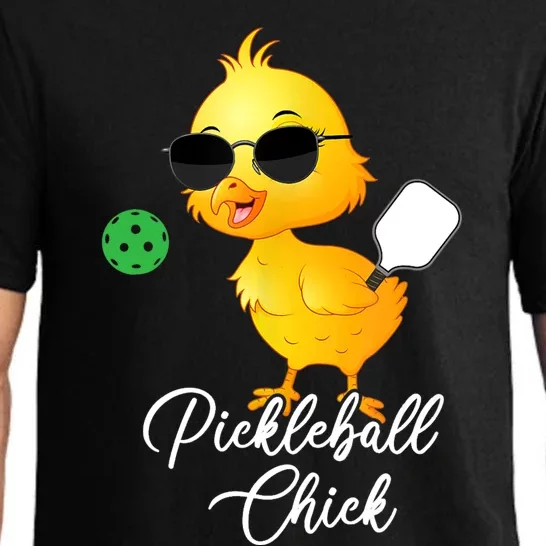 Pickleball Chick, Funny Pickleball TShirt Pajama Set