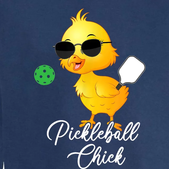 Pickleball Chick, Funny Pickleball TShirt Garment-Dyed Sweatshirt