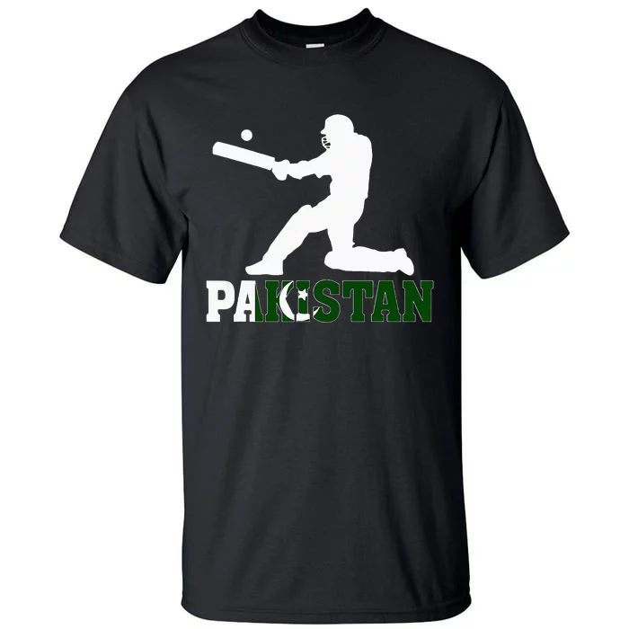 Pakistan Cricket Fan Jersey 2024 Pakistan People Cricket Tall T-Shirt