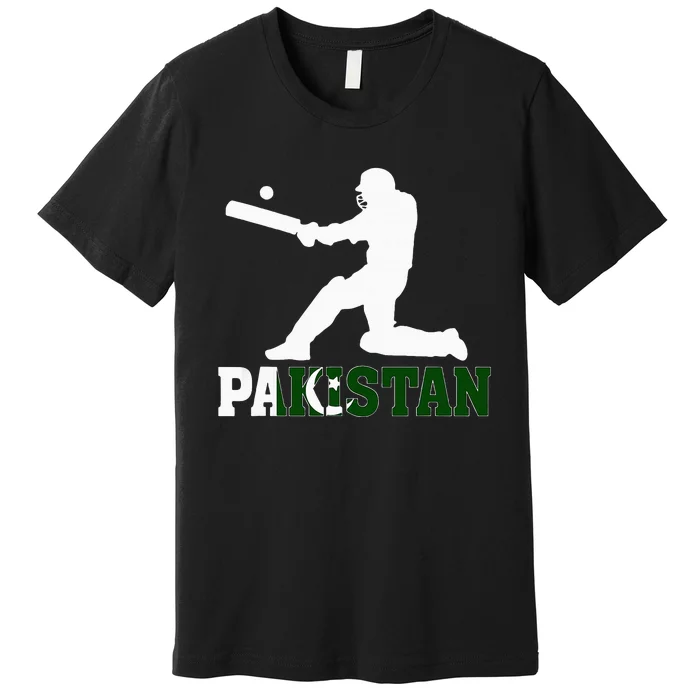 Pakistan Cricket Fan Jersey 2024 Pakistan People Cricket Premium T-Shirt