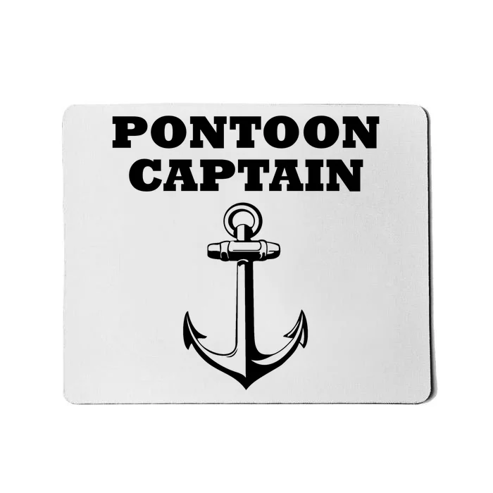 Pontoon Captain Funny Pontoon Mousepad