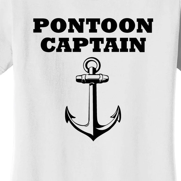 Pontoon Captain Funny Pontoon Women's T-Shirt