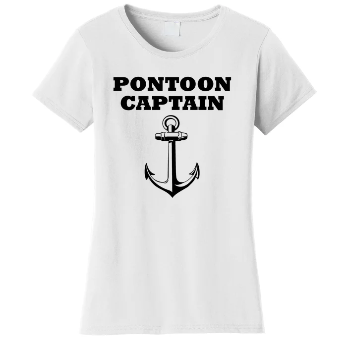 Pontoon Captain Funny Pontoon Women's T-Shirt