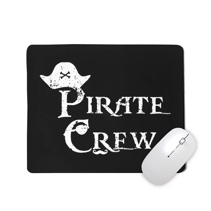 Pirate Crew Funny Halloween Costume Mousepad