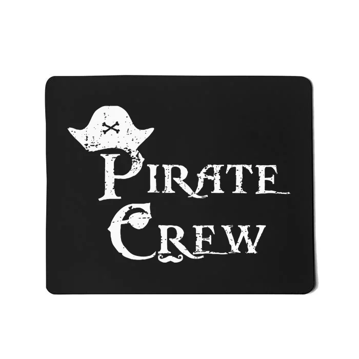 Pirate Crew Funny Halloween Costume Mousepad