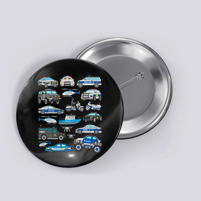 Police Car For Cop Vehicles SWAT Truck Button