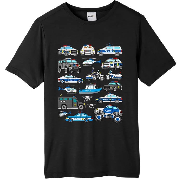 Police Car For Cop Vehicles SWAT Truck ChromaSoft Performance T-Shirt