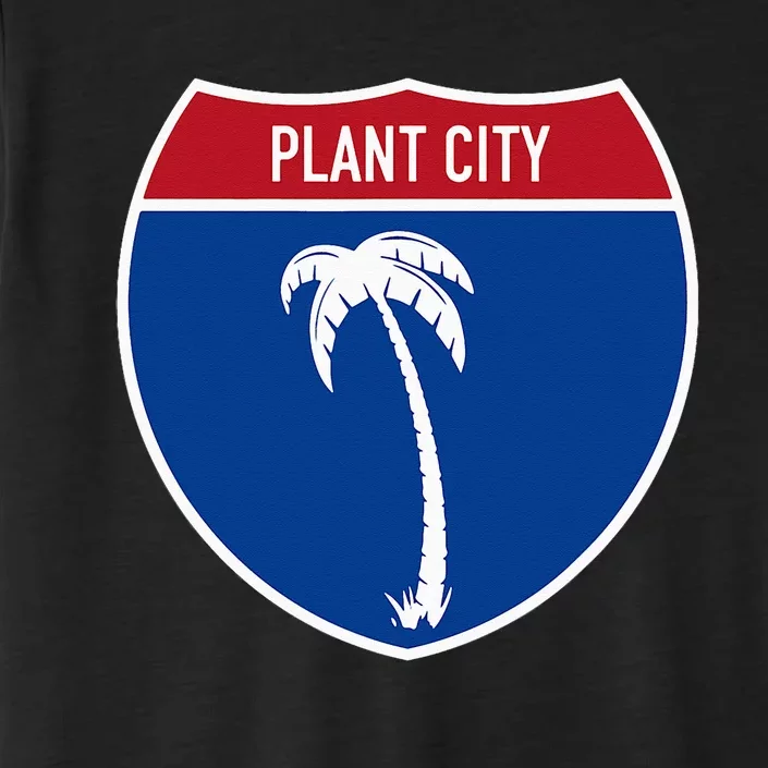 Plant City Florida FL Interstate Highway Vacation Souvenir ChromaSoft Performance T-Shirt