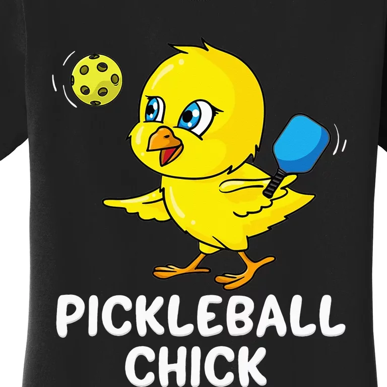 Pickleball Chick, funny pickleball Women's T-Shirt