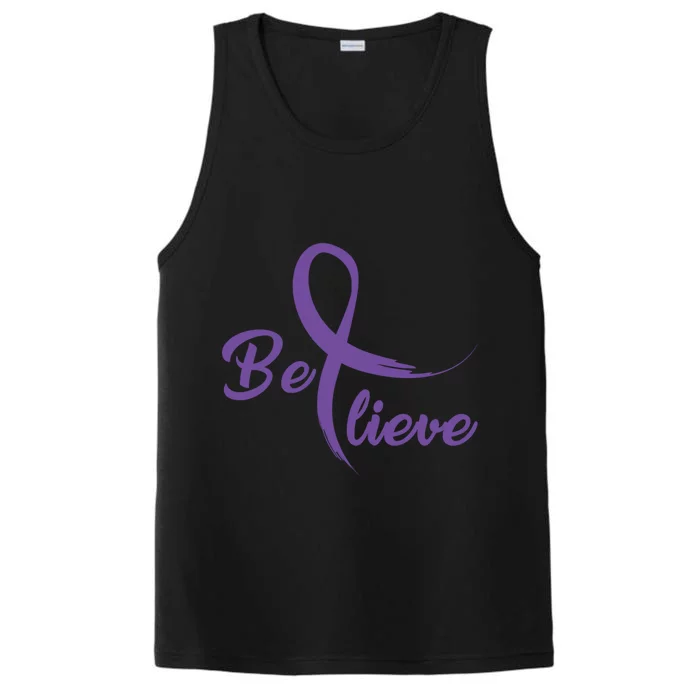 Pancreatic Cancer Fight Cancer Ribbon Gift Performance Tank