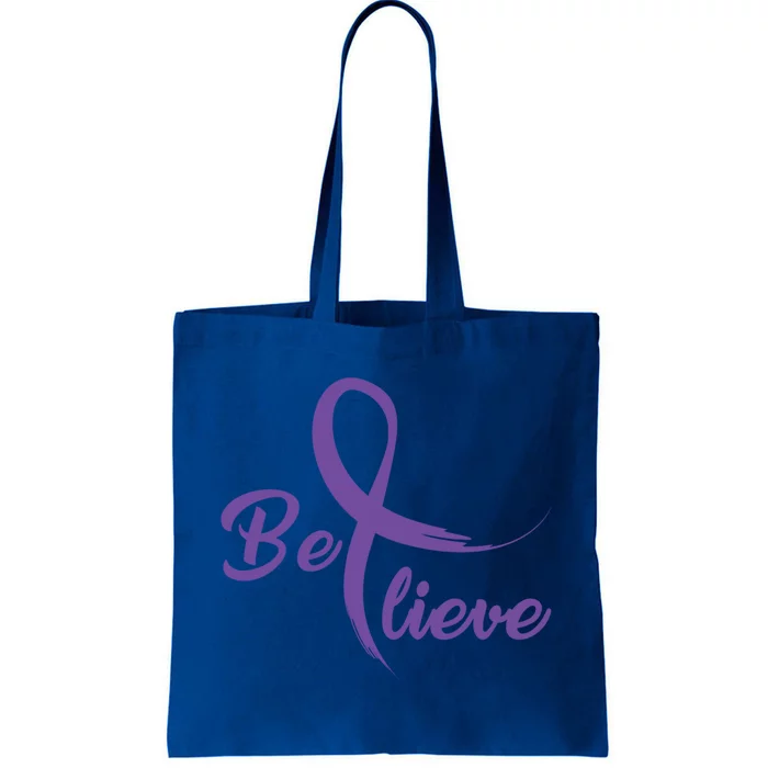 Pancreatic Cancer Fight Cancer Ribbon Gift Tote Bag