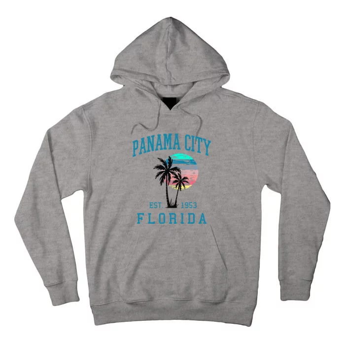 Panama City Florida Spring Vacations Beach Palm Trees Summer Tall Hoodie