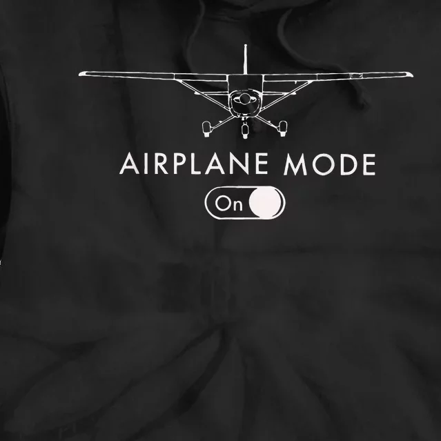 Pilot C172 Flying Gift Airplane Mode Tie Dye Hoodie