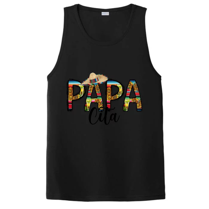 Papa Cito Funny Gift Performance Tank