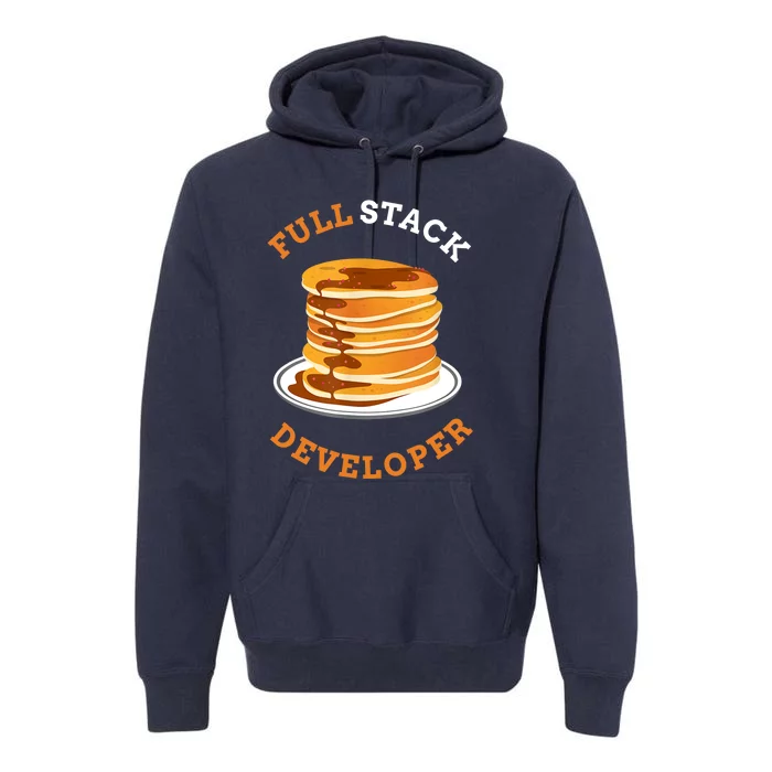 Programmer Coding Full Stack Developer Premium Hoodie