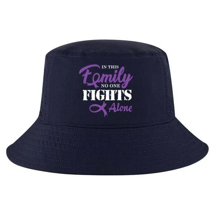 Pancreatic Cancer Fight Cancer Ribbon Gift Cool Comfort Performance Bucket Hat