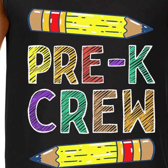 PreK Crew Funny PreK Teachers Back To School Comfort Colors® Tank Top