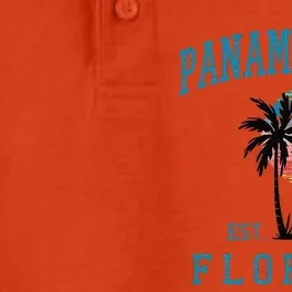 Panama City Florida Spring Vacations Beach Palm Trees Summer Dry Zone Grid Performance Polo