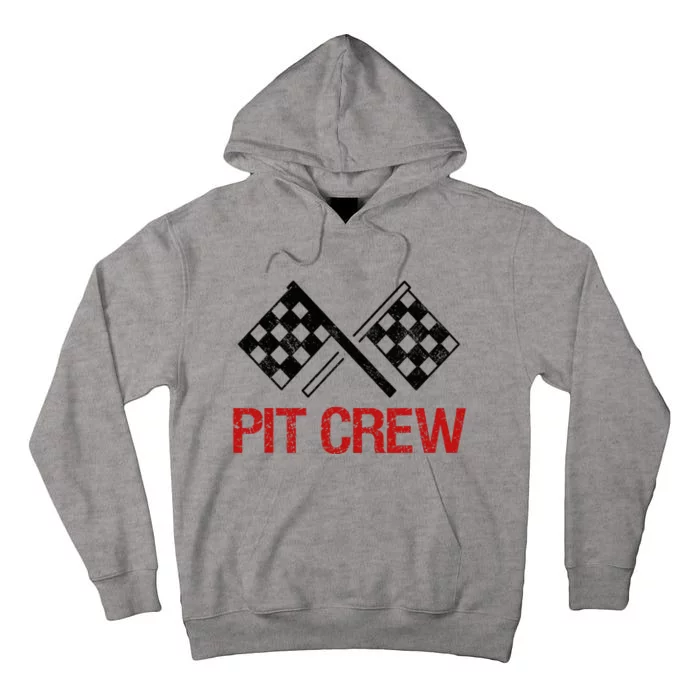 Pit Crew For Racing Car Parties Tall Hoodie