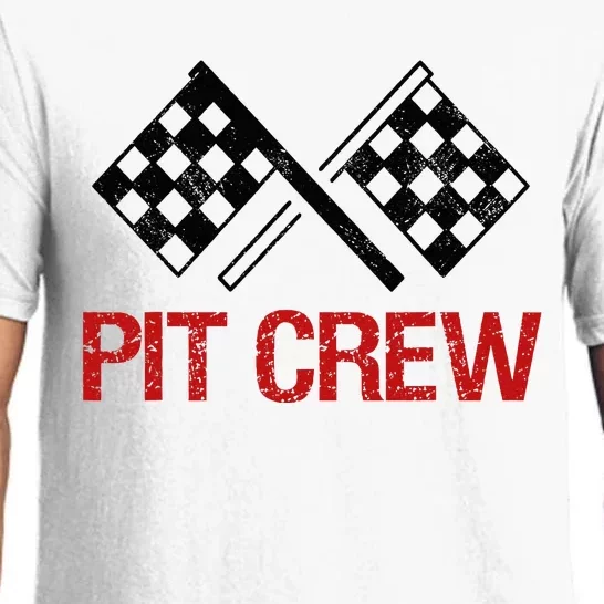 Pit Crew For Racing Car Parties Pajama Set