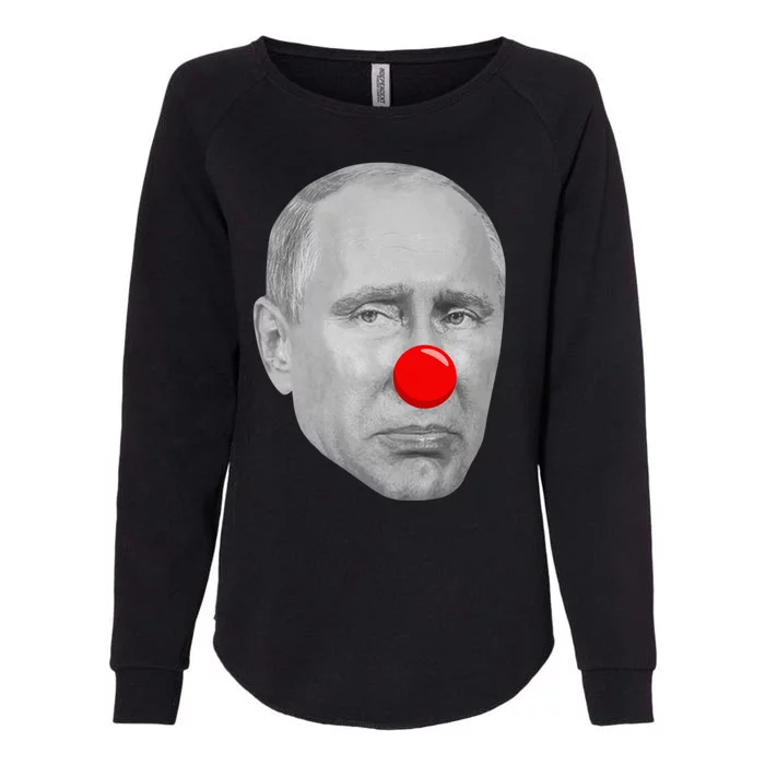 Putin Clown Funny Womens California Wash Sweatshirt