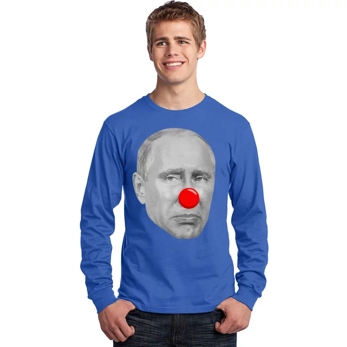 Putin Clown Funny Long Sleeve Shirt