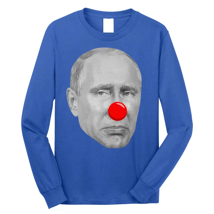 Putin Clown Funny Long Sleeve Shirt