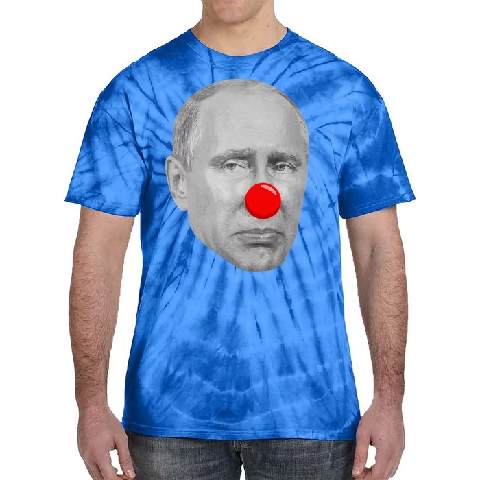 Putin Clown Funny Tie-Dye T-Shirt