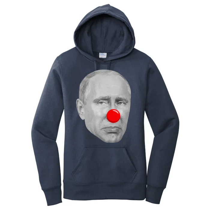 Putin Clown Funny Women's Pullover Hoodie