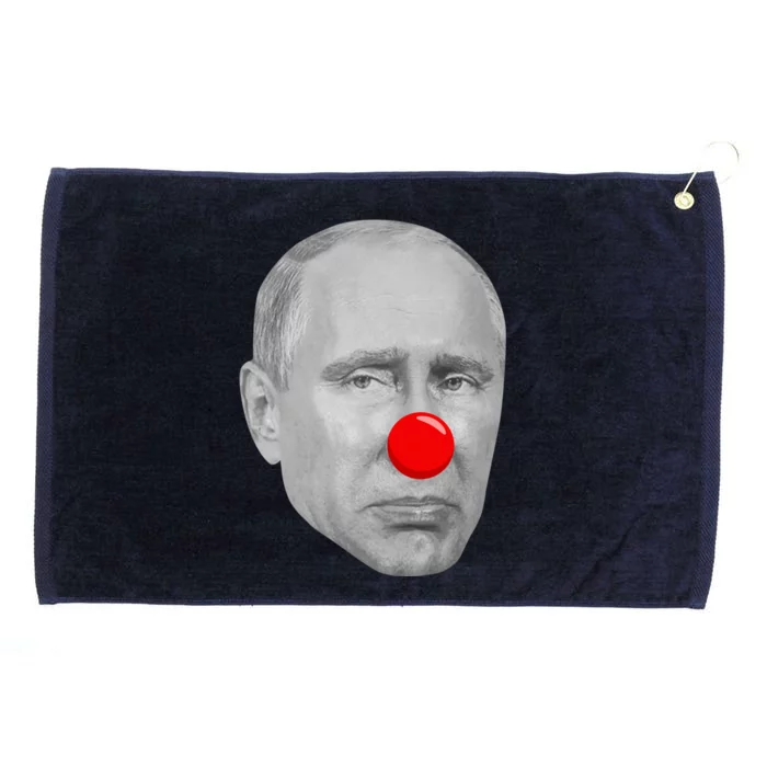 Putin Clown Funny Grommeted Golf Towel