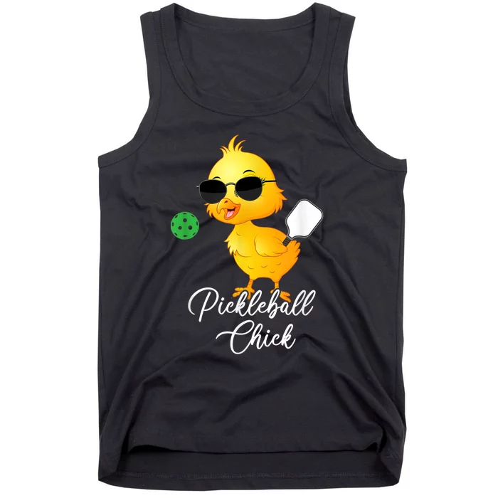 Pickleball Chick, funny pickleball Tank Top