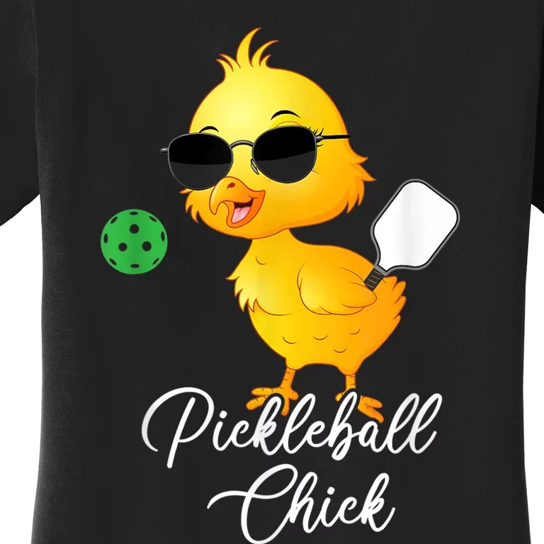 Pickleball Chick, funny pickleball Women's T-Shirt