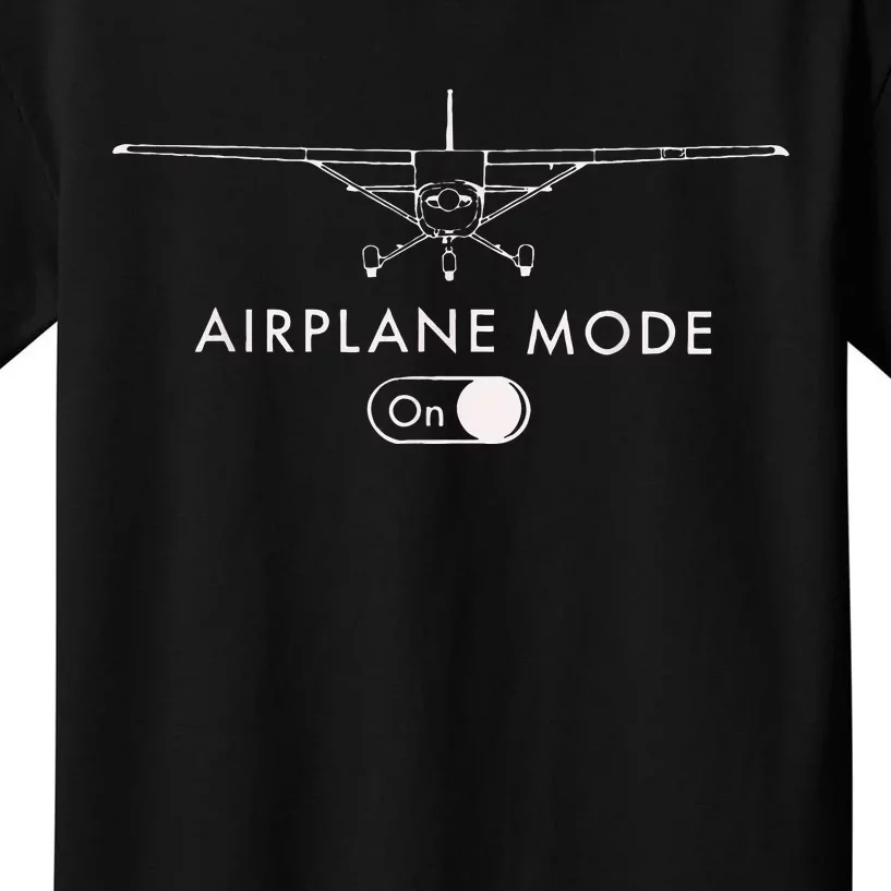 Pilot C172 Flying Gift Airplane Mode Kids T-Shirt