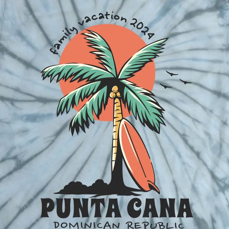 Punta Cana Family Vacation 2024 Matching Dominican Tie-Dye T-Shirt