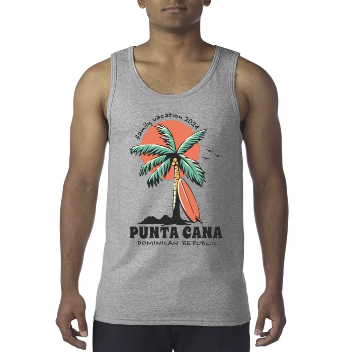 Punta Cana Family Vacation 2024 Matching Dominican Tank Top